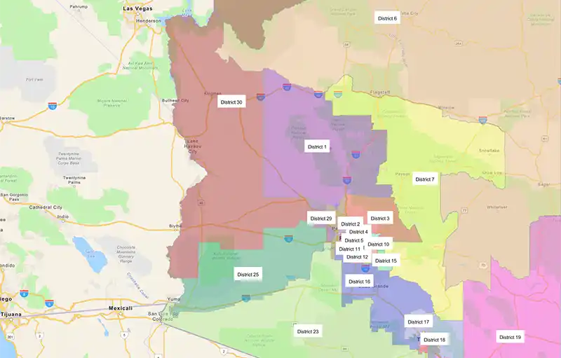 districts